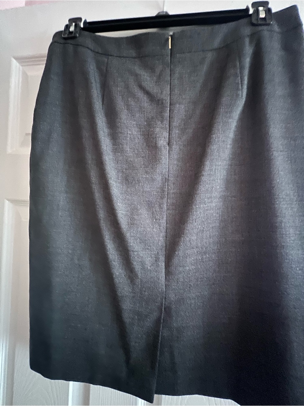 Hugo Boss Dark Gray Tailored Pencil Skirt